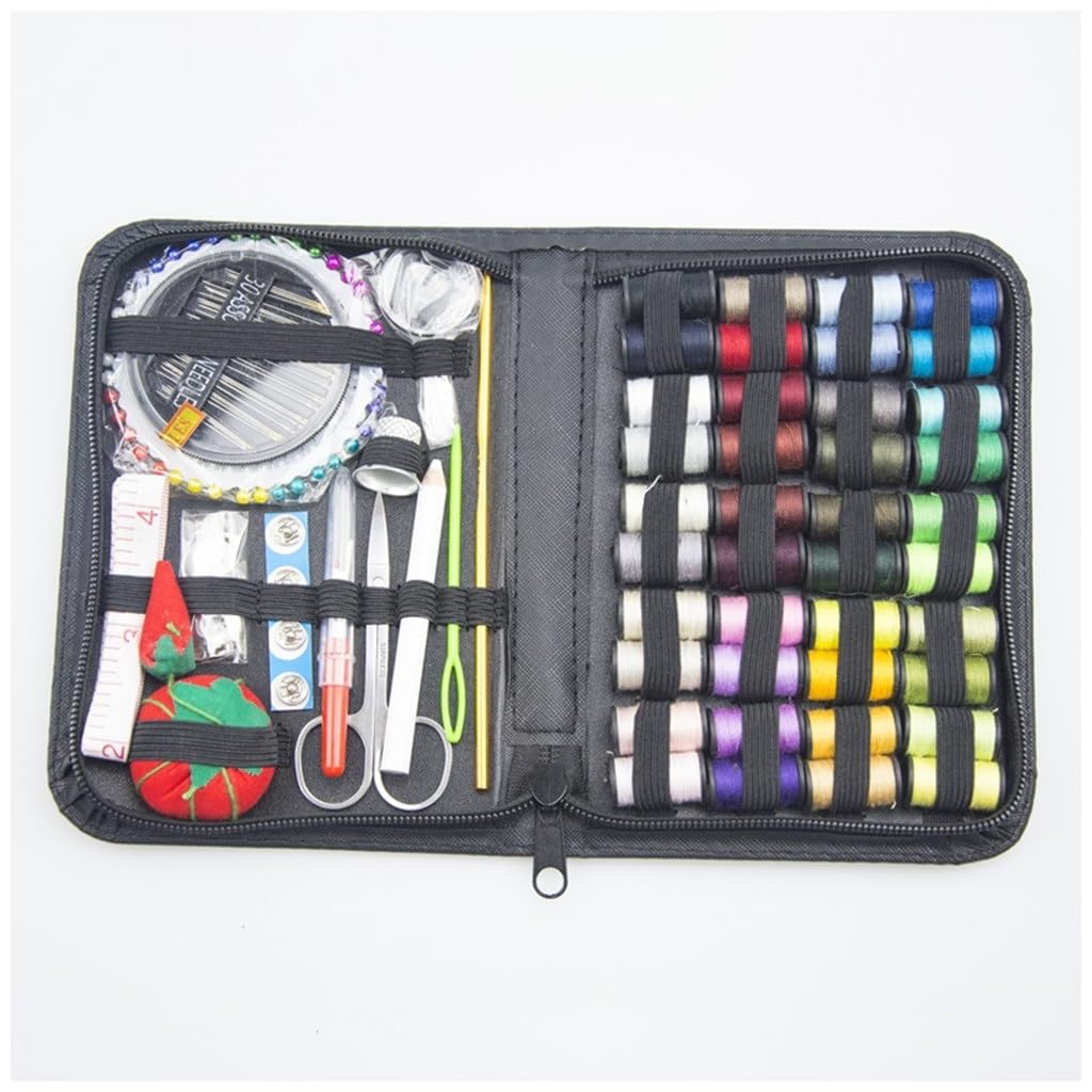 Kit de Couture combiné 40 Fils pour la Maison et Les Voyages, 129 pièces, Outils de Couture