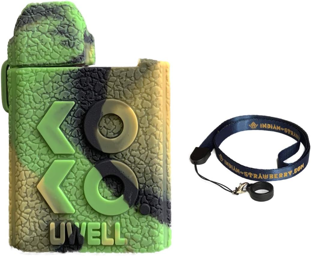 Amazon Caliburn KOKO （カリバーン ココ）対応 シリコンケース・リングネックストラップ (カモフラージュ