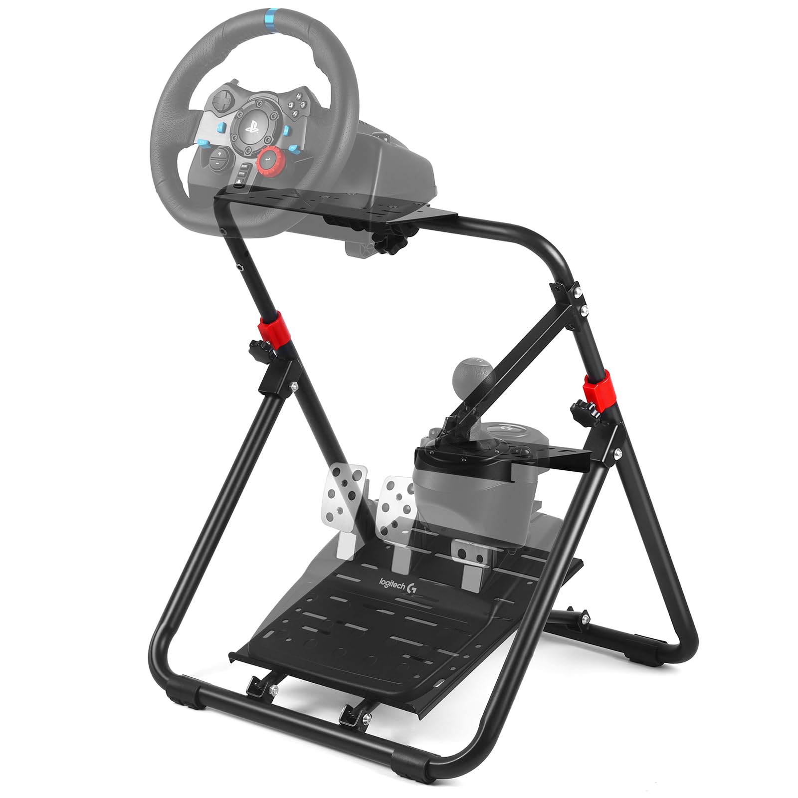 Logitech G27 RACING WHEELとAP2Wheel Standセット