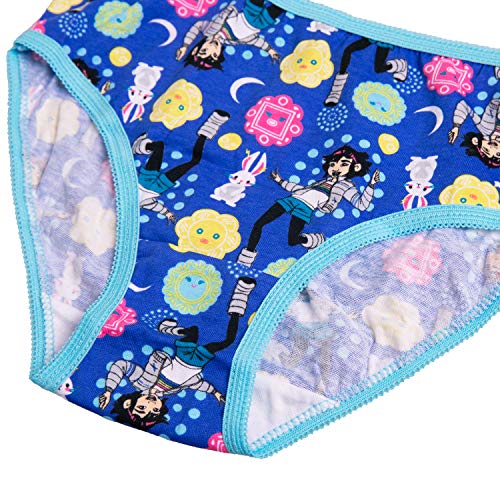 Handcraft Over The Moon 7pk 100% Combed Cotton Underwear with Fei Fei and Gobi in sizes 4, 6, 82