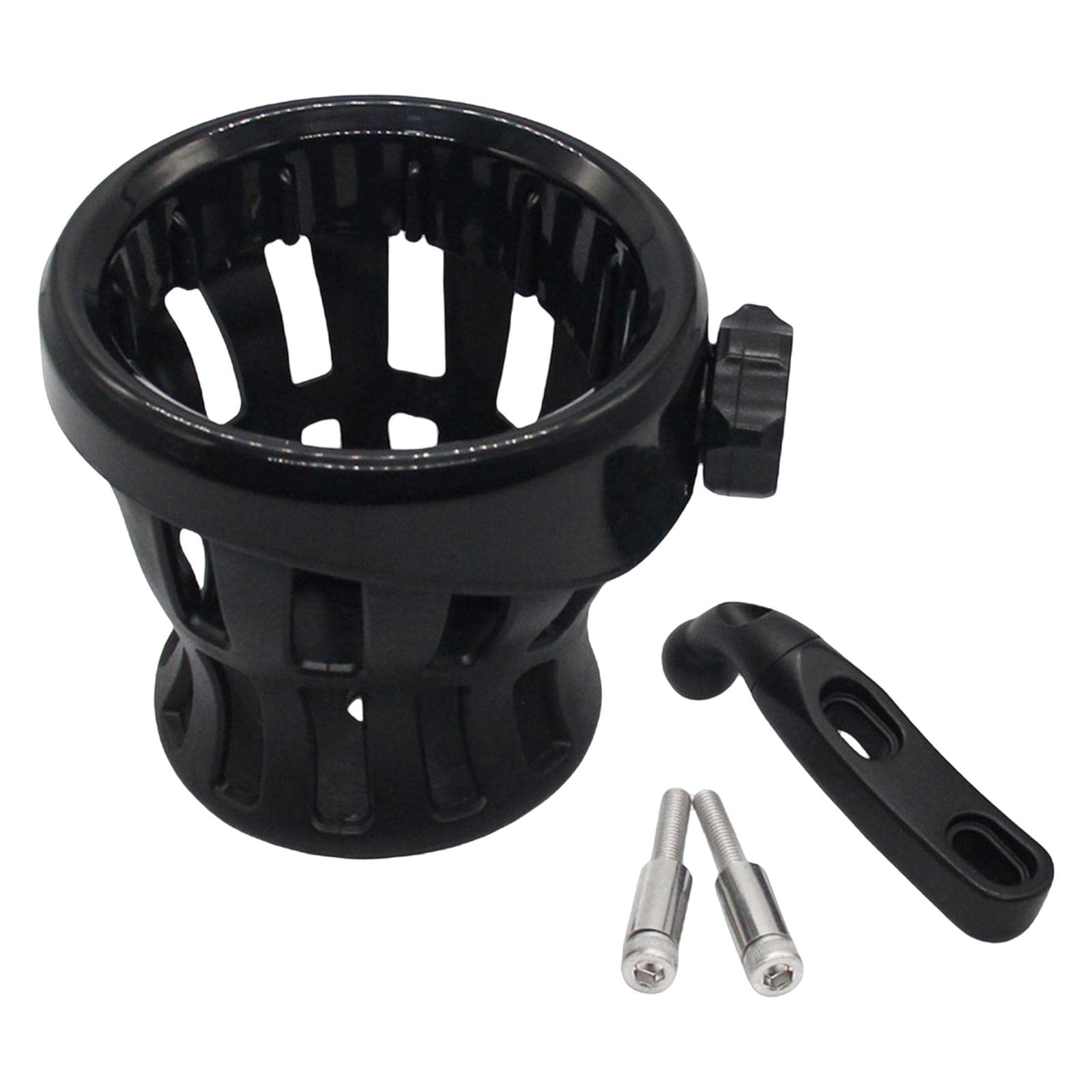Porte-gobelet portable de guidon noir support bouteille solide - 8