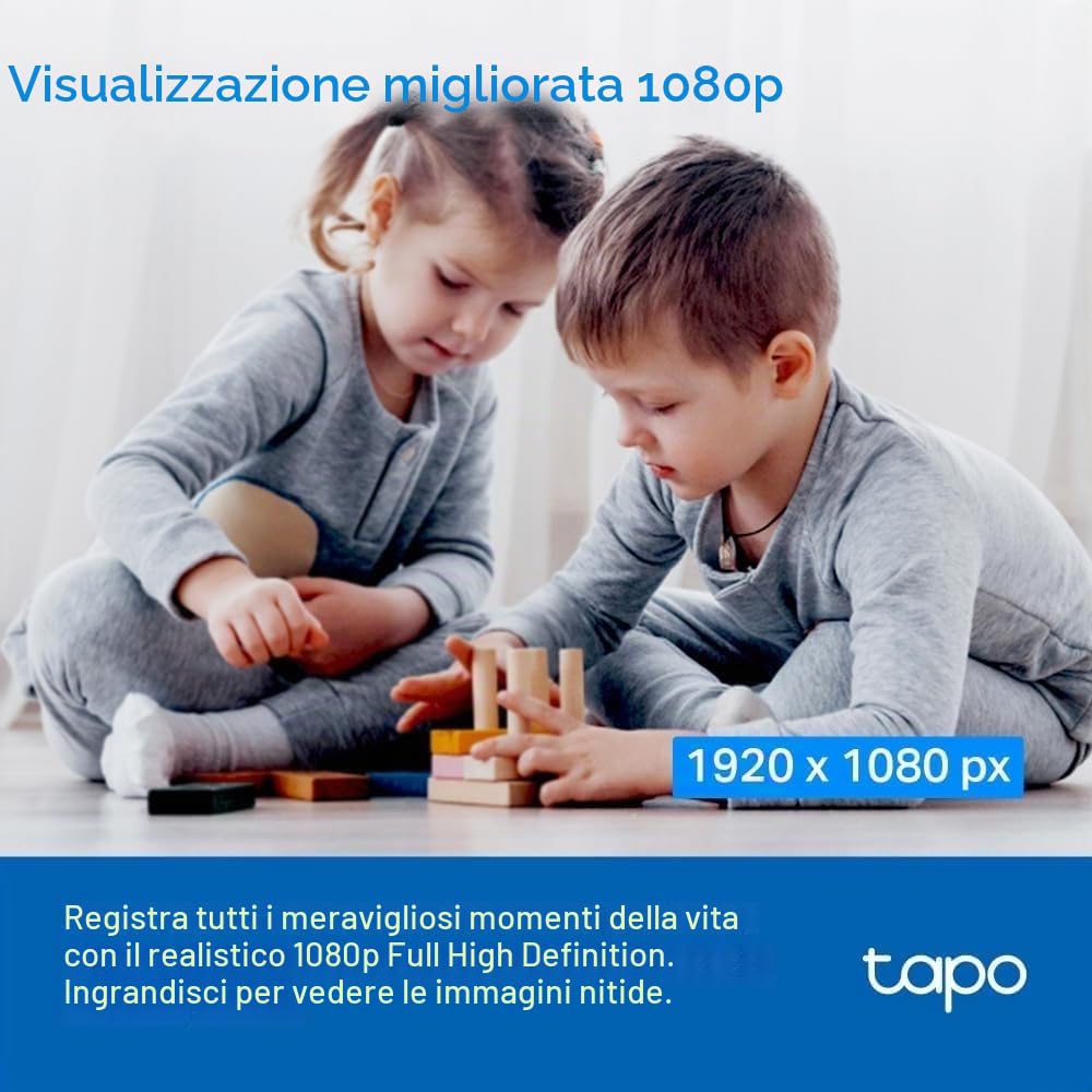 Tapo C200 Telecamera Wi-Fi Interno FHD — immagine 9 di 16