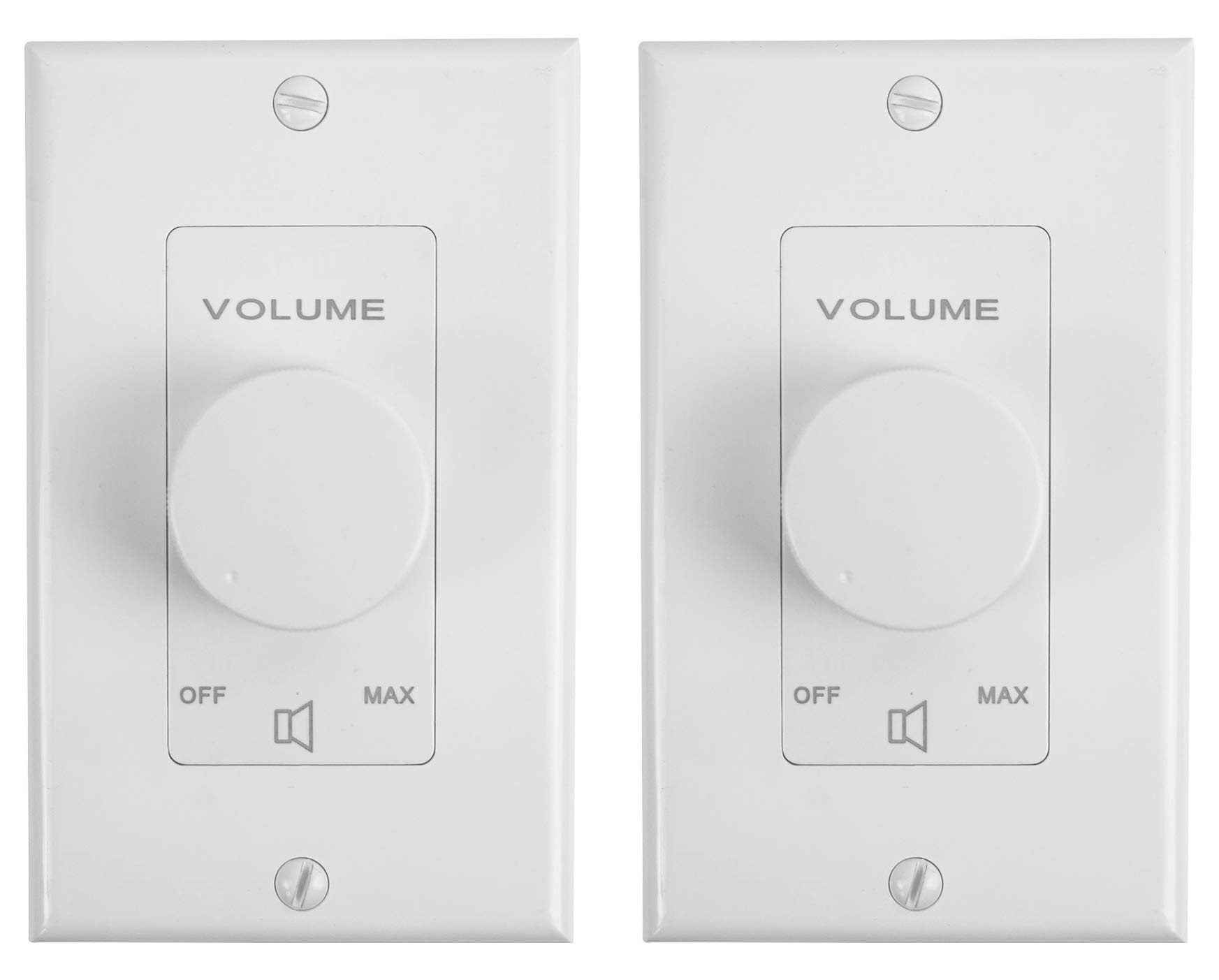 Amazon.com: Rockville VOL70100 100 Watt 70V Wall Volume Control