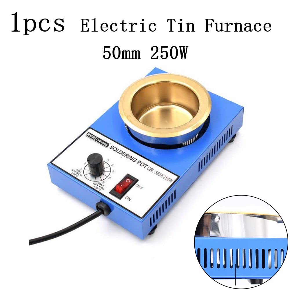ZYWUOY 1 horno de fundición eléctrico de fundición de estaño Ø50 mm 150 W