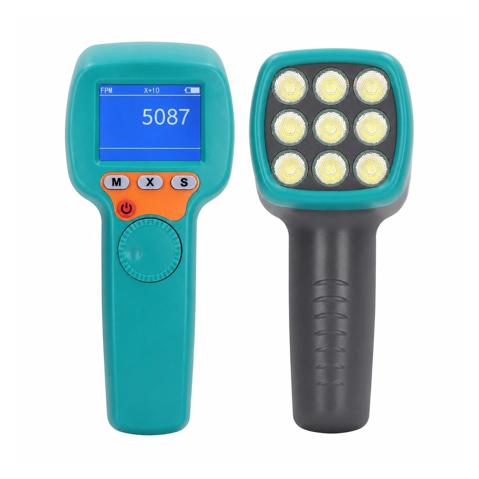 Stroboskop Cyfrowy, Cyfrowy Ręczny Stroboskop 1500 LX Obrotomierz LED