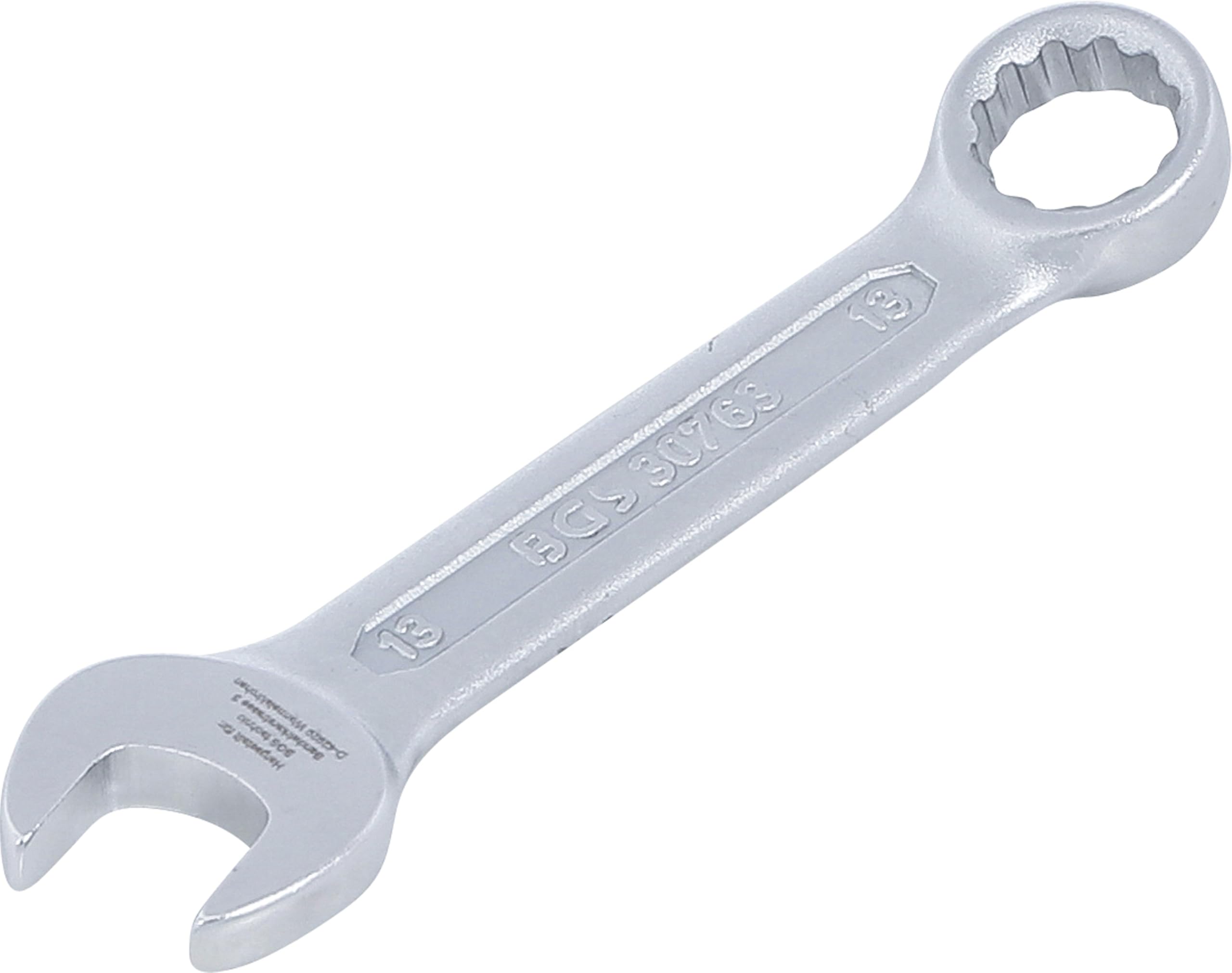 Bgs Chrome 30763 | Combination Spanner | Extra Short | 13 Mm