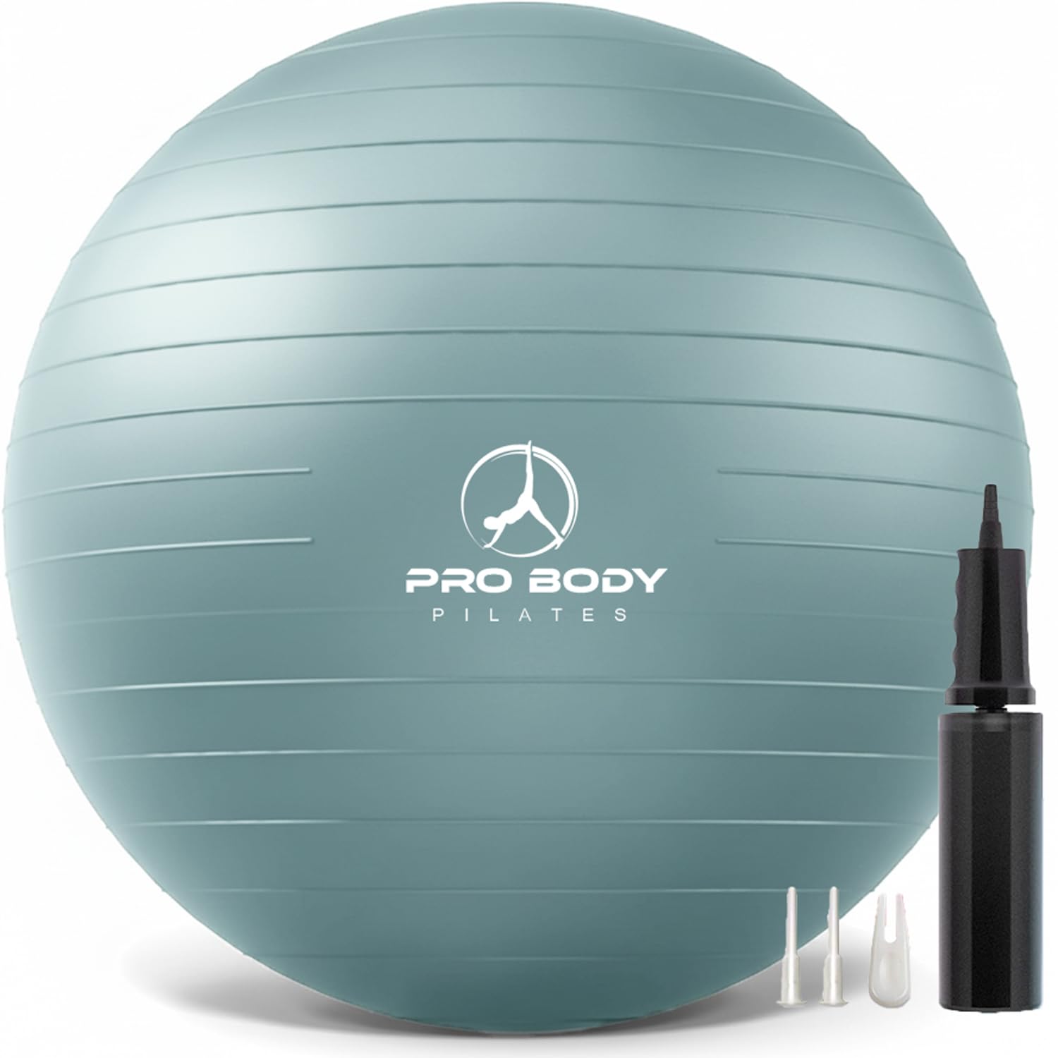 ProBody Pilates Yoga Ball - Exercise Balls, Various Sizes, for Stability, Pregnancy, Workout & Physical Therapy