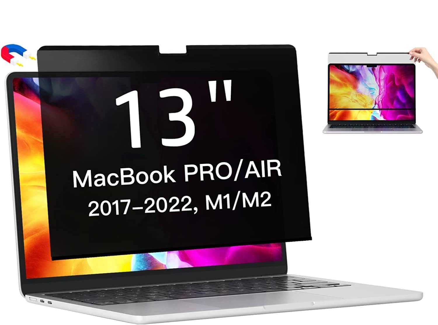 See full amazon price history chart for DIAMOND CRAFTZ Magnetic Removable Privacy Screen Guard for MacBook Pro 13 inch/Air 13 inch Easy On/Off Anti Peeping Blue Light Glare Protector for MacBook Pro/Air 13.3 DIAMOND CRAFTZ Magnetic Removable Privacy Screen Guard for MacBook Pro 13 inch/Air 13 inch Easy On/Off Anti Peeping Blue Light Glare Protector for MacBook Pro/Air 13.3 (B0CFFYQ55S) Amazon Price History, Amazon Price Tracker