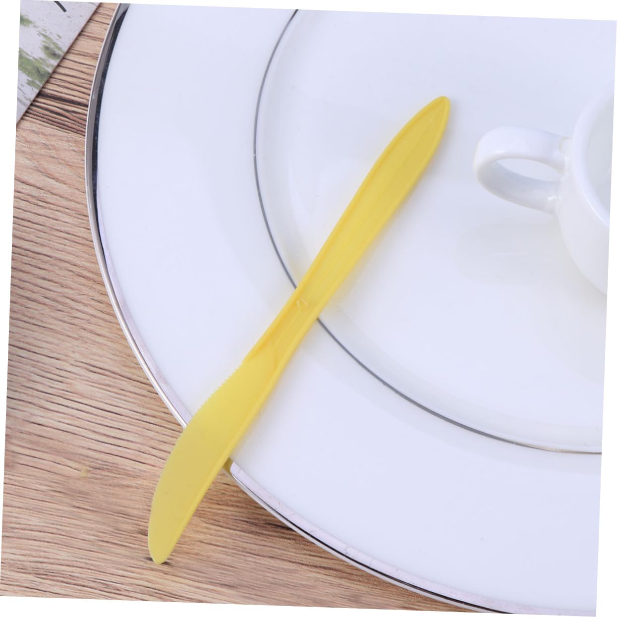 minkissy Party Tableware 36 Pcs Tableware Cutlery Flatware Child Pp re-usable Birthday Party Dinnerware