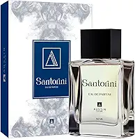 Perfume Masculino Cítrico Fresco Santorini 50ml Premium Eau De Parfum Longa Duração para dia a dia