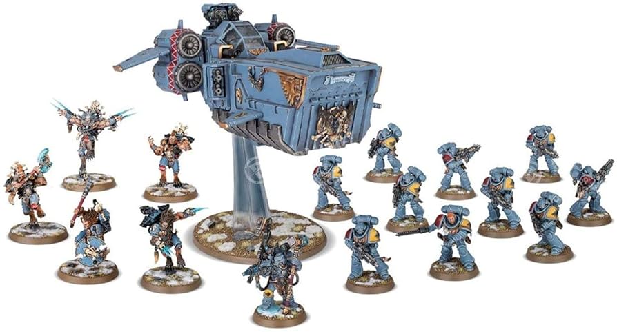 ミニカー Warhammer40,000CombatPatrol:Space Wolves Warhammer 40,000 Space Wolves Combat Patrol - 21 Citadel