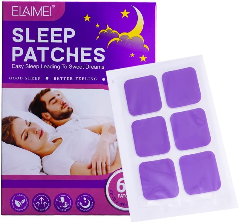 SBHEANGBA Sleep Patches 60 Pcs，Sleeping Patches for Adults Extra Strength，Sleep