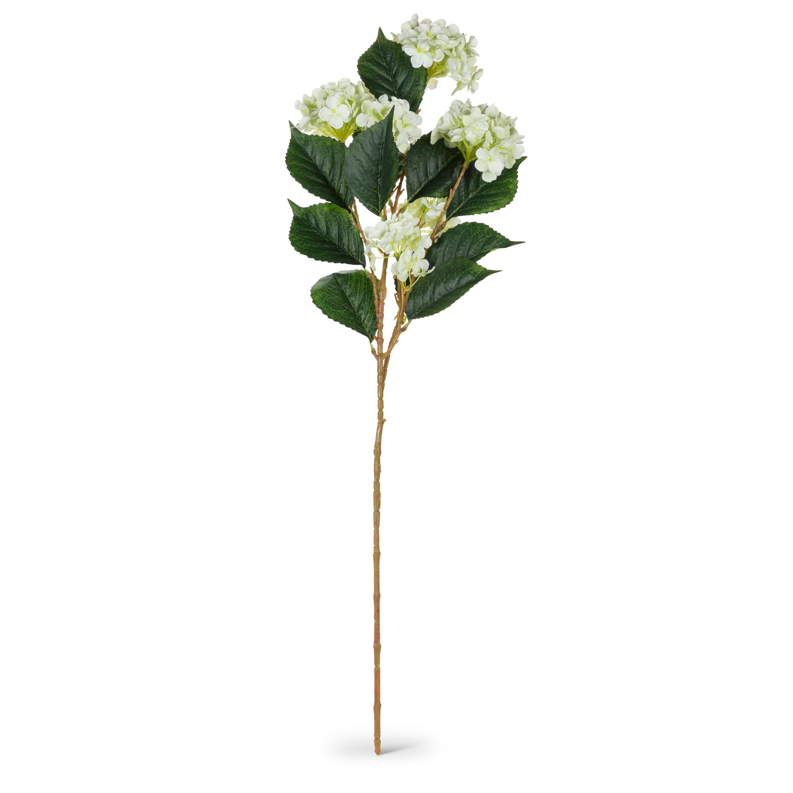 Abbott Collection Home Green Abbott Collection 6 Bloom Real Touch Hydrangea Branch