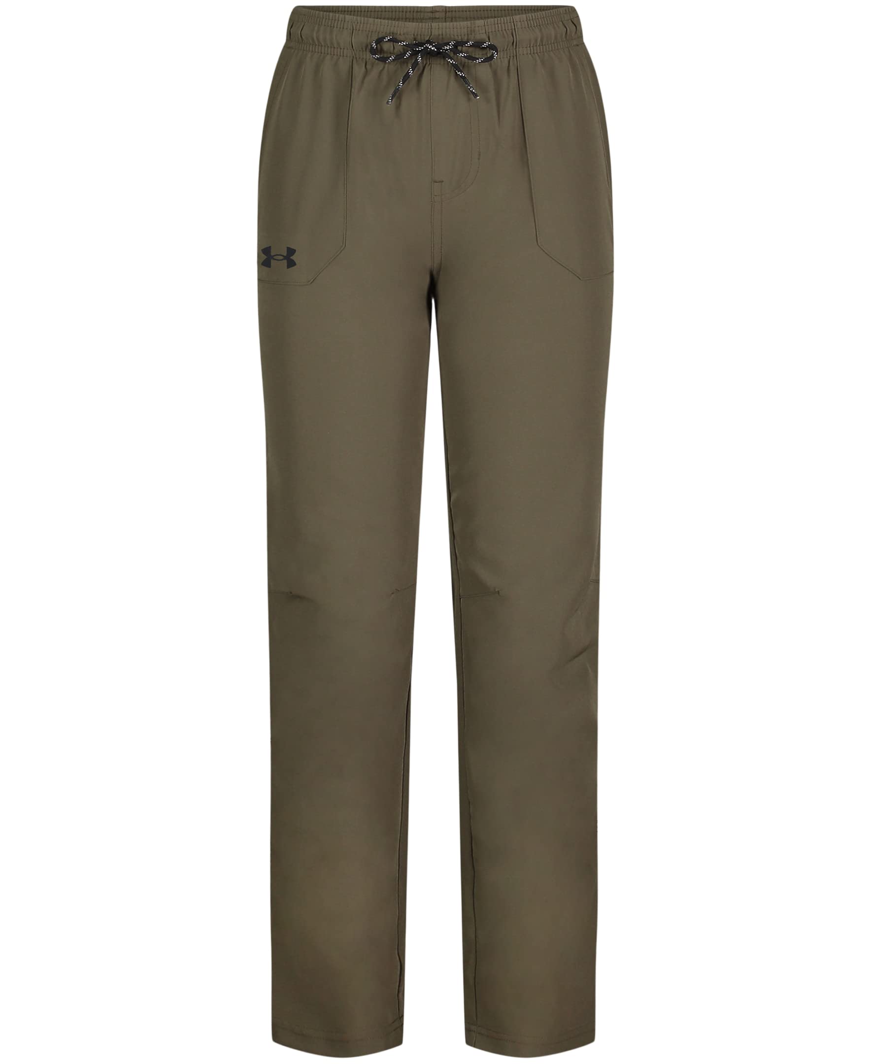 Under Armour Boys' Outdoor Woven Tech Pants, 4-Way Stretch Fabric & Drawstring Closure
