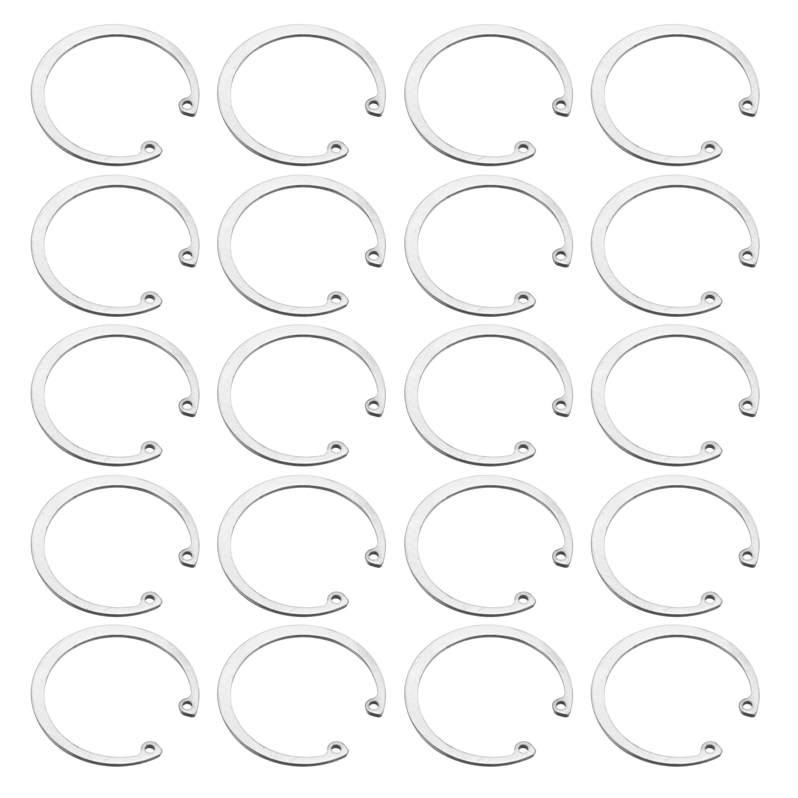 Stainless Steel Retaining Rings - 5 Pack -24