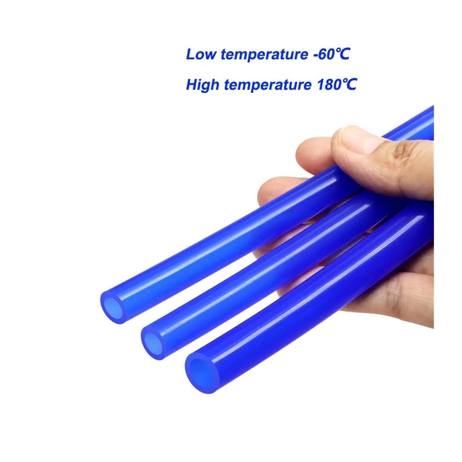 Blauer Silikonschlauch Flexibel