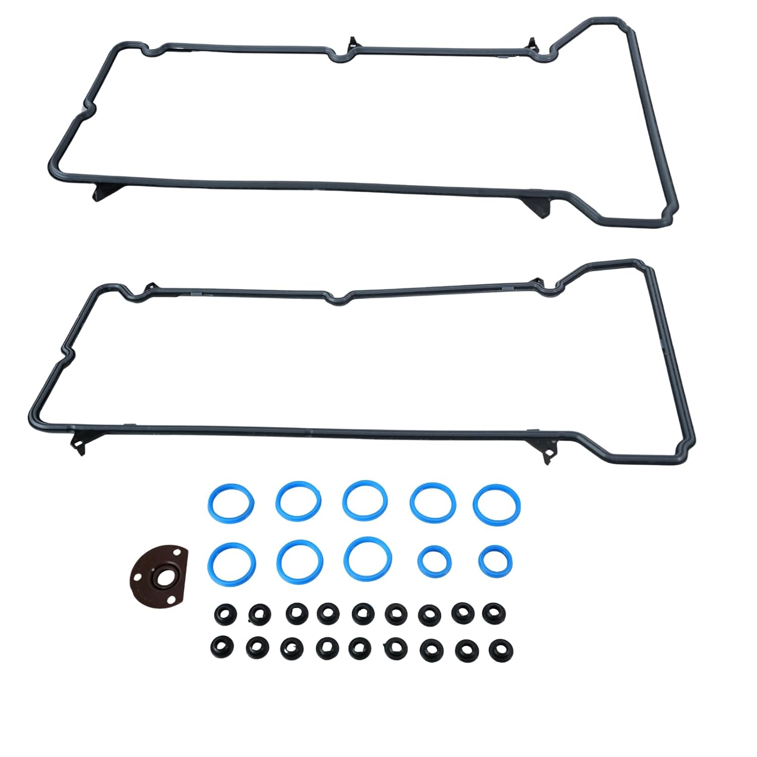 Engine Valve Cover Gasket Set Compatible with Buick Lucerne Cadillac DeVille DTS Eldorado Seville Oldsmobile Aurora Pontiac Bonneville V8 4.6L 4.0L Replace VS50331