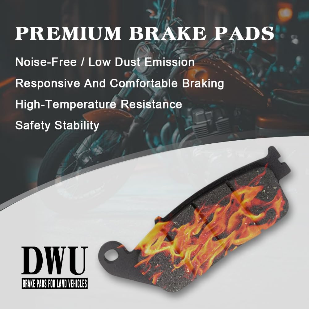 Front Rear Brake Pads for Honda CB300F CB500F CB500X/XA CBR250R CBR300R CBR500R/RA CTX700 CMX300/A CMX500/A NC700 NC750 2011-2023