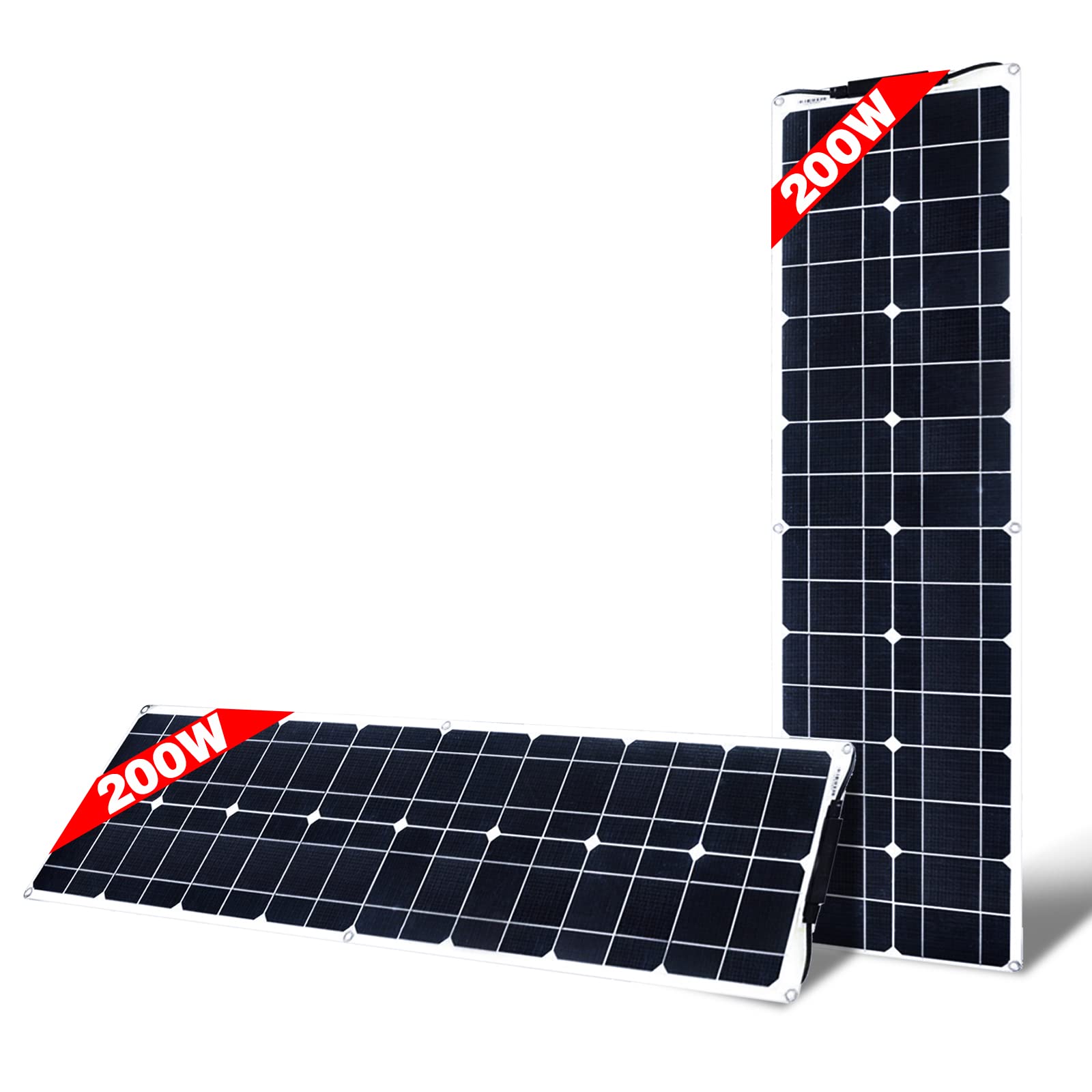Buy 400 Watt Solar Panel Kit, with Charge Controller(40A) 2pcs 200 Watt