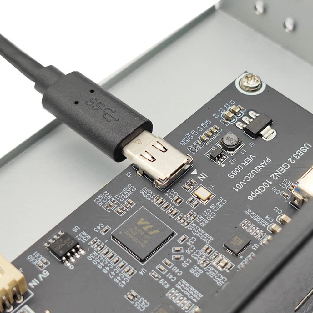 USB3.2 Type-C 10Gbps Optisches Laufwerk Panel 2X USB GEN2 2X Type-C HUB 19PIN zu C-Port Front-Back-Stecker