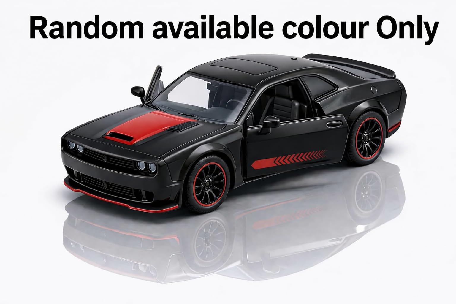 VAMAHI Ventures 1:64 Dodge Challenger SRT Hellcat Diecast Model