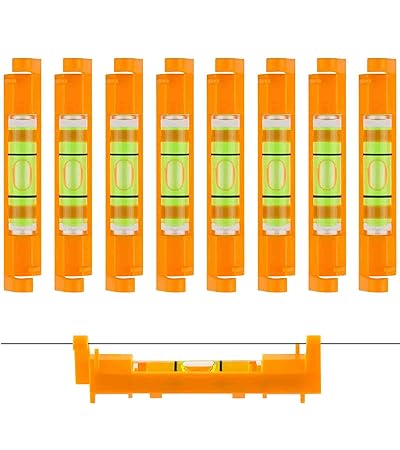 RONGPRO 8 Pcs Hanging Bubble Line Level String Level Tools