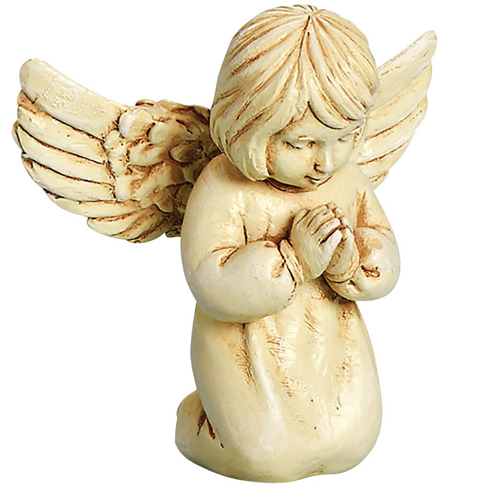Ange avec message de prière Roman cadeau de baptême communion et mariage