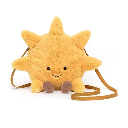 Jellycat Plush Bag Collection | Crossbody Bags & Shoulder Purses | Fun & Unique Handbag - Sun
