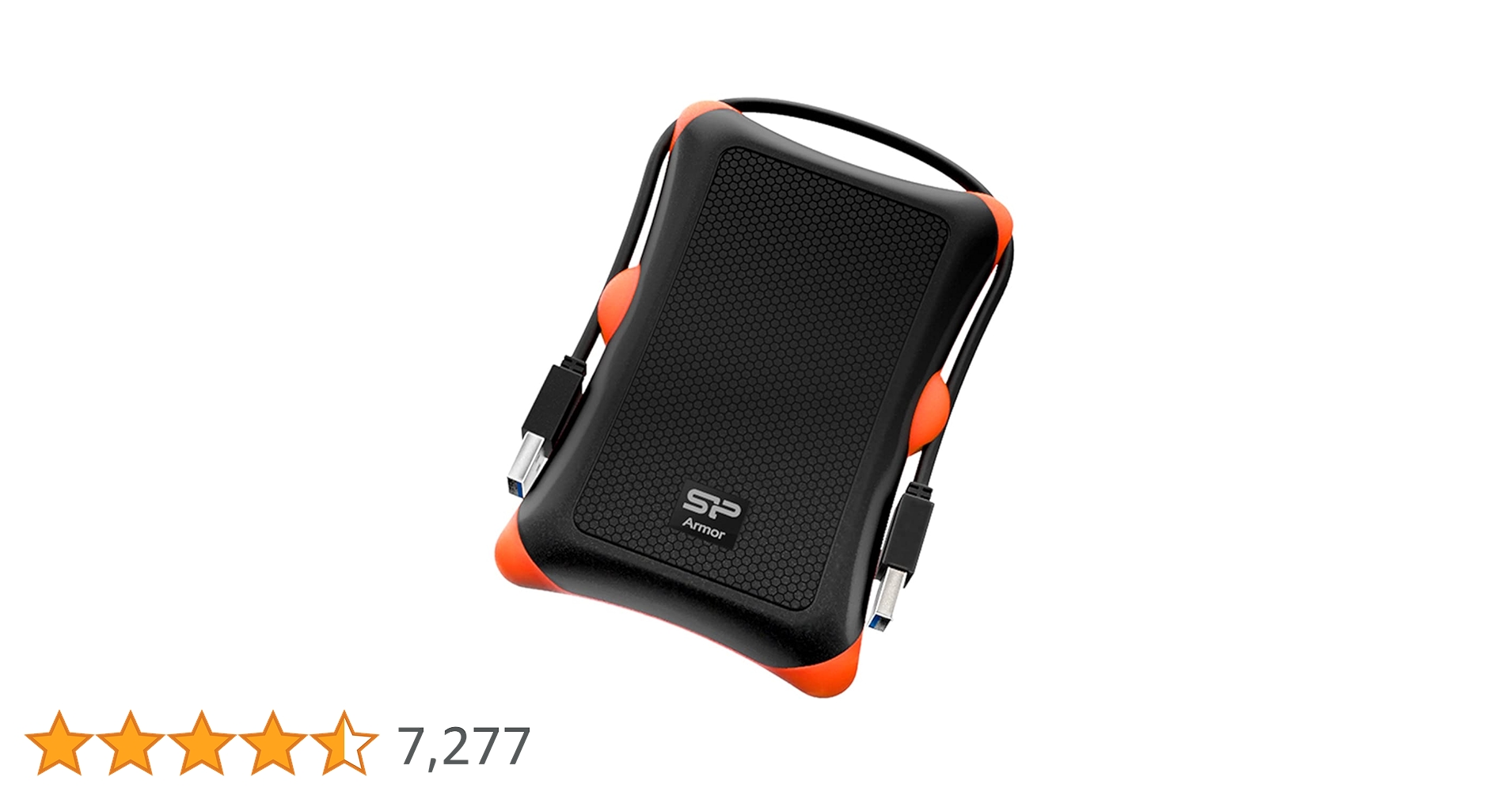 Silicon Power 2TB Rugged Portable External Hard Drive Armor