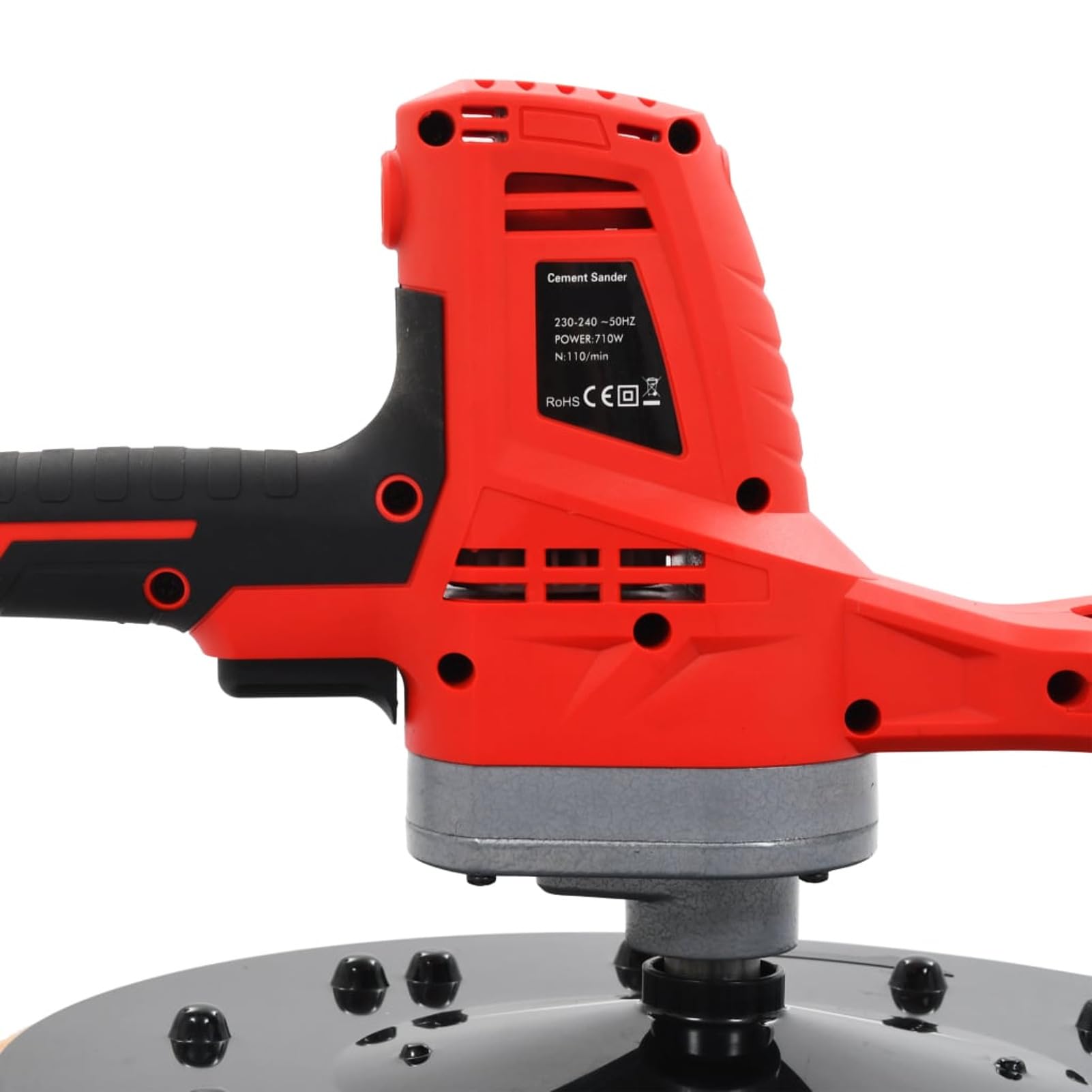 ARKEM Levigatrice elettrica per Malta da Muratore, Cazzuola lisciante per intonaco Portatile per Rifiniture murali, betoniera Multifunzione, con Dischi di Ricambio,Cazzuola Elettrica Portatile 710 W