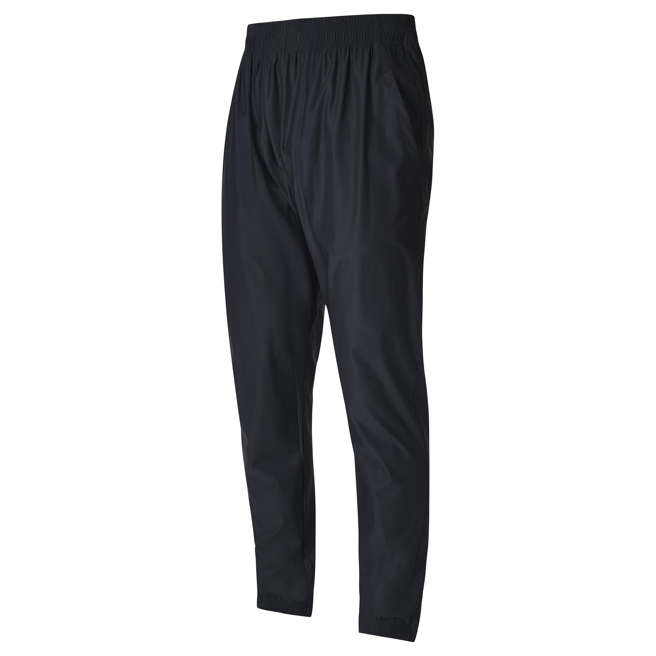 Ultra Performance Pantalones deportivos para hombre, pantalones deportivos de nailon elástico, pantalones deportivos de entrenamiento activo con bolsillos para hombre