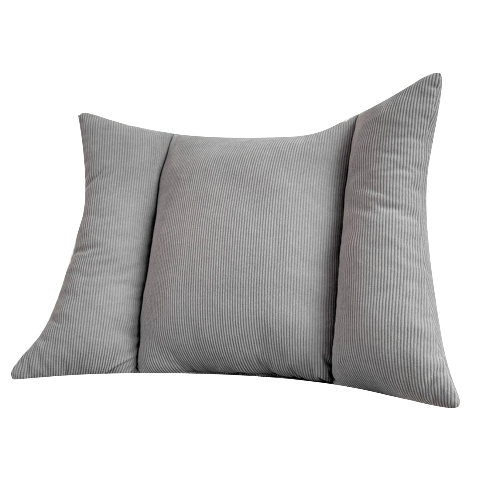 Jazuaiao Ergonomic Lumbar Pillow for Chair Breathable Polyester Home Sofa Backrest Cushion with PP Cotton Filling Chair Cushion for Lower Back Relief