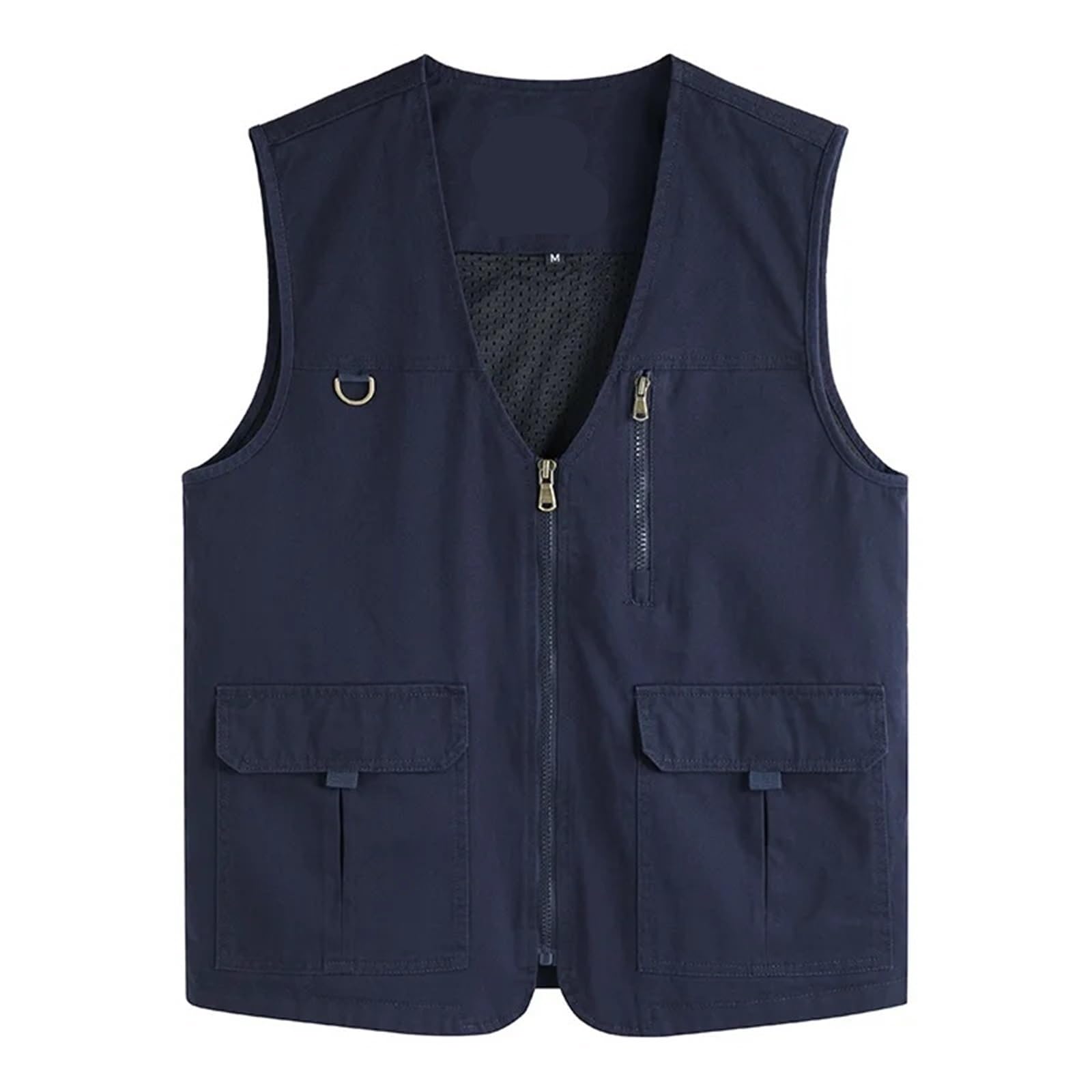 Gilet da pesca Gilet Da Uomo In Puro Cotone Stile Campeggio All'aperto