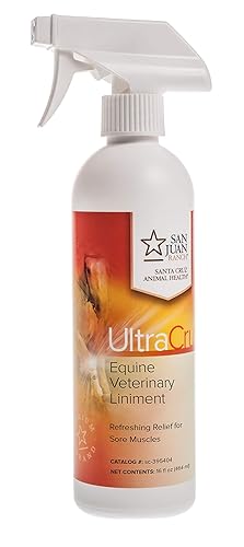 UltraCruz Veterinario Linimento Spray para caballos, 16 oz, sc-395404