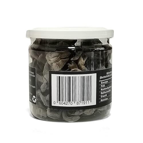 Miniatura 3 de VIGOROUS MOUNTAINS Champiñones secos de madera para cocinar, textura masticable, hongos negros secos para ensaladas salteadas de sopa, 2 onzas, 2.00