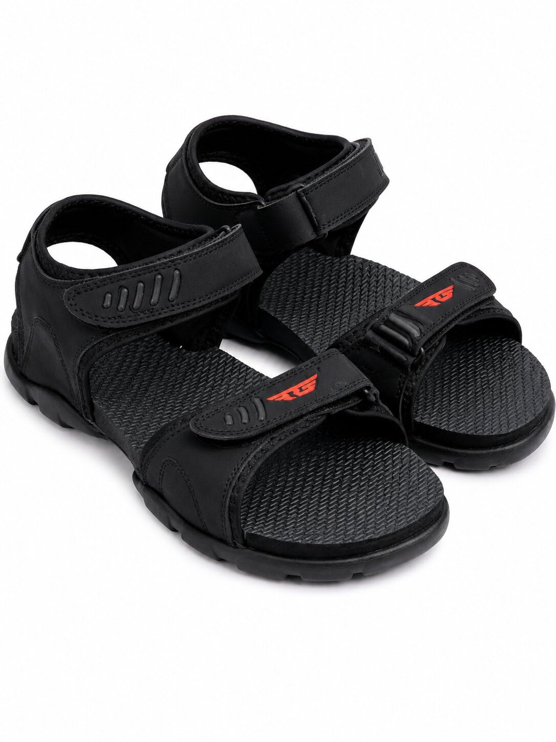 Men's Comfort Sports Sandals Adjustable Velcro Black-image-40