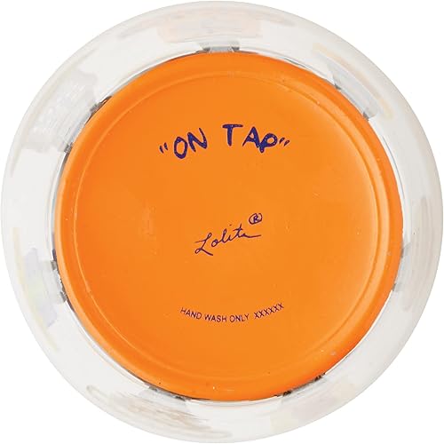 Miniatura 7 de Enesco Designs by Lolita On Tap - Vaso de cerveza artesanal pintado a mano, 16 onzas, multicolor