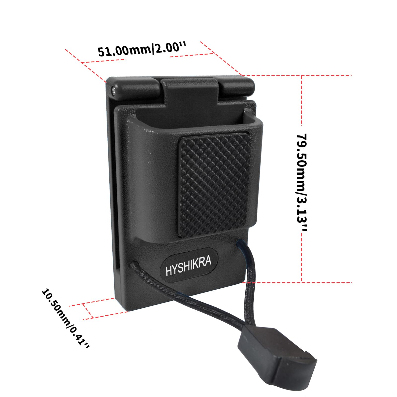 HYSHIKRA Two Way Radio Belt Clip Walkie Talkie Quick Disassembly Belts Accessories - Image 4