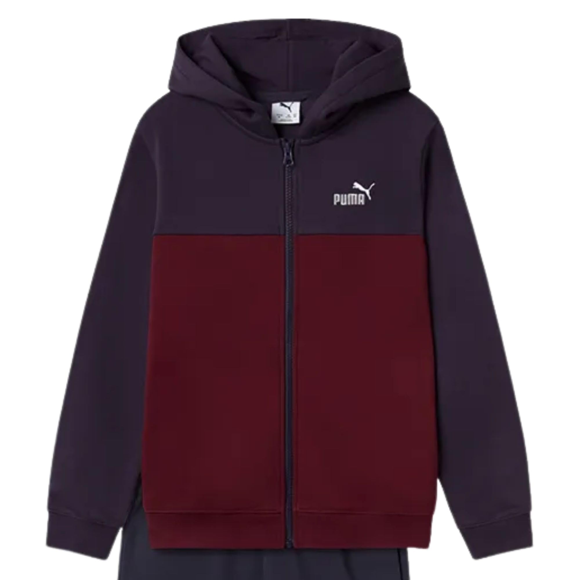 Puma Chándal de niño con capucha y cremallera azul Código 692204-16