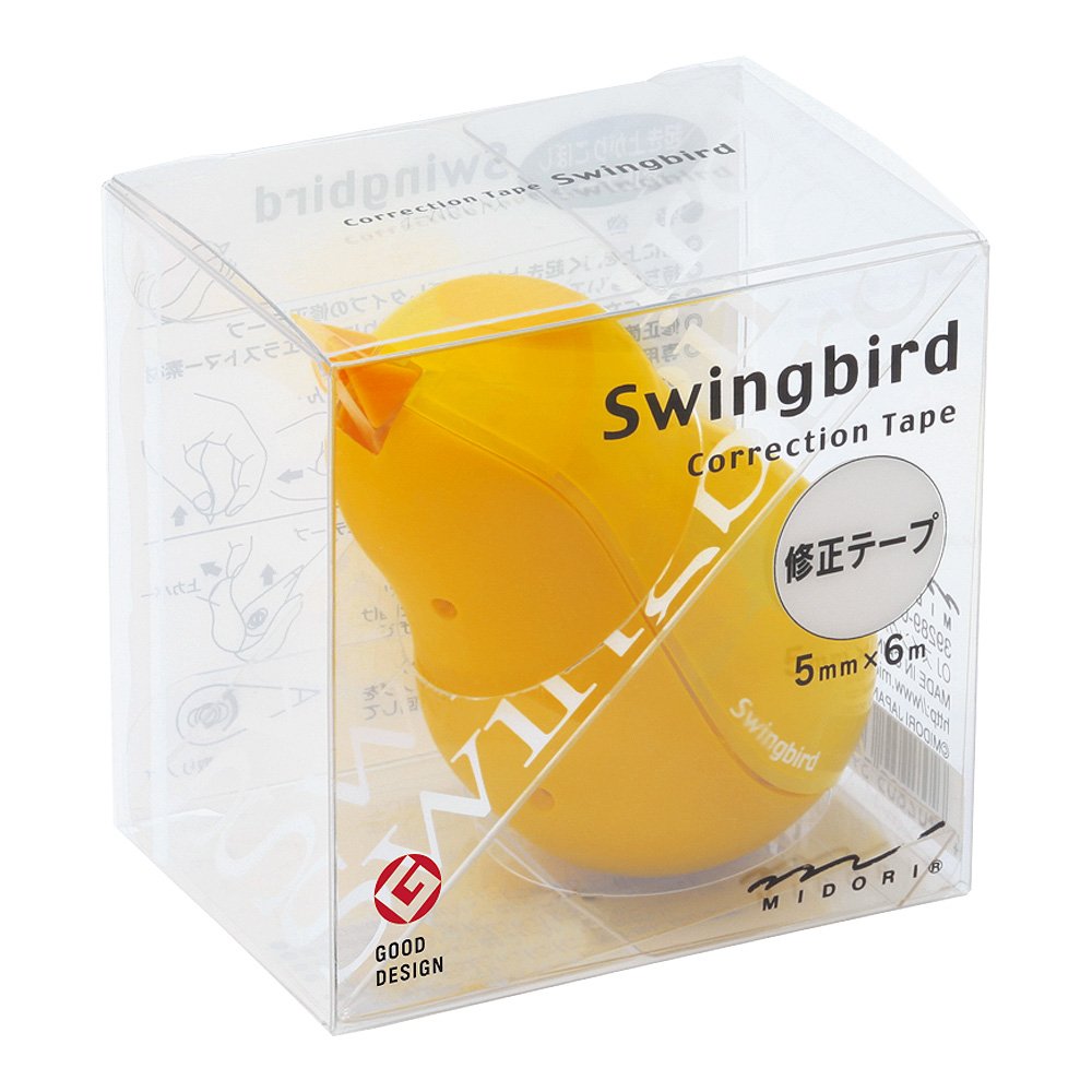 DESIGNPHIL Midori Korrekturband Ersatz - 5mm X 6m Korrekturband Für Swing Bird
