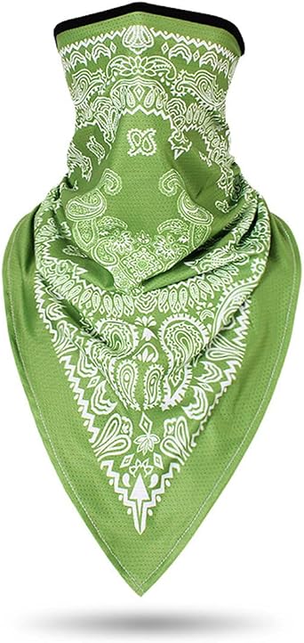 Bandanas Headband Quick Dry UV Protection Windproof Multifunctional Paisley Print Balaclava