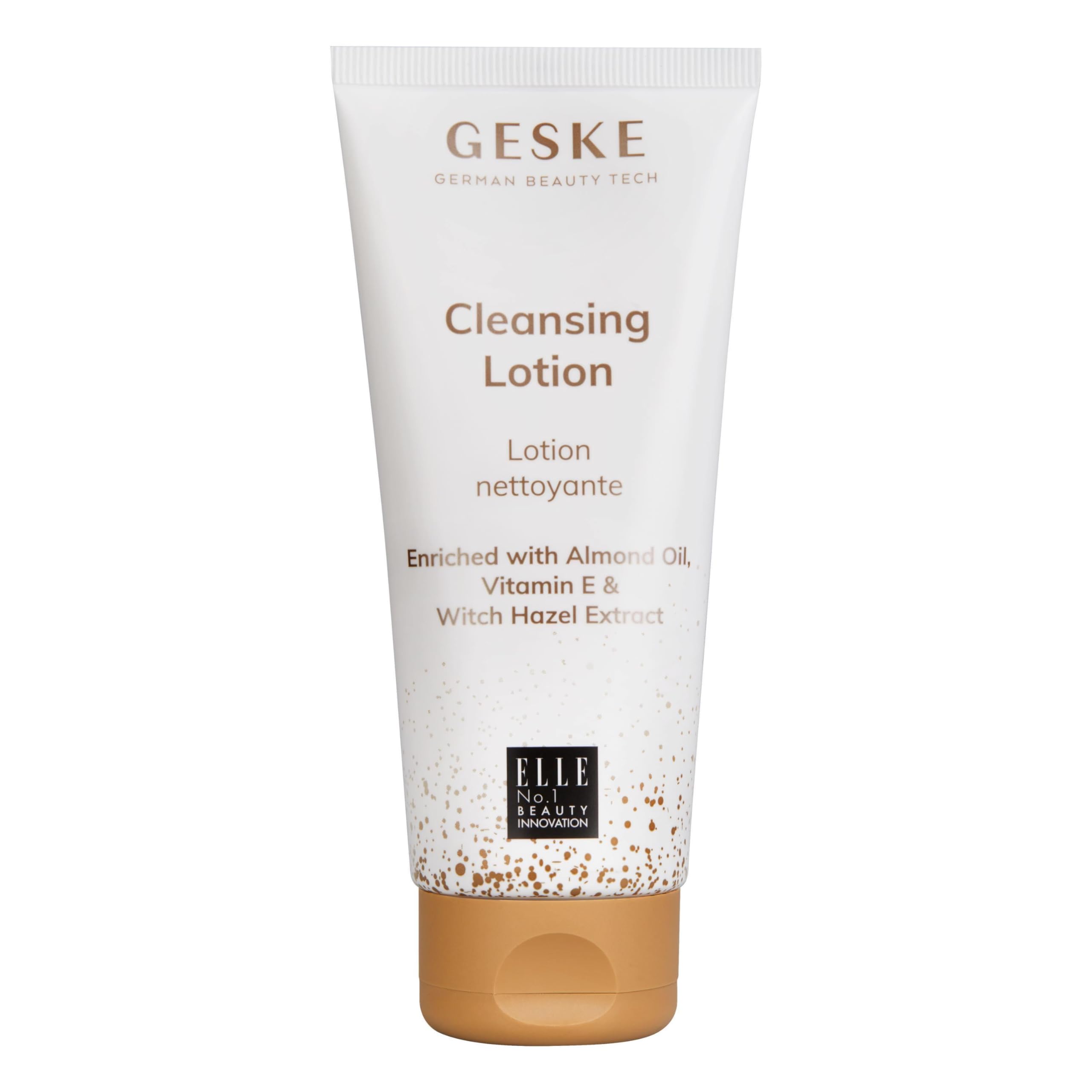 GESKE | Cleansing Lotion | GESKE SmartAppGuided™ facial brushes | Almond Oil, Vitamin E & Witch Hazel Extract | For impure skin | Daily Wash Gel | All Skin Types | Vegan | Without animal testing