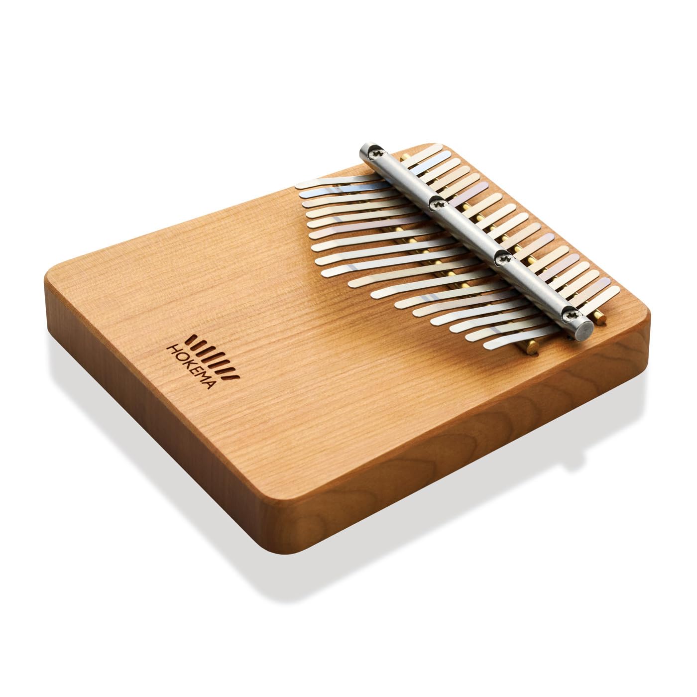 HOKEMA Kalimba B17 Mini strumento musicale prodotto in Germania – Piano dita con 17 toni in C-Dur – ideale per yoga, bambini e adulti – strumento di qualità aziendale a conduzione familiare