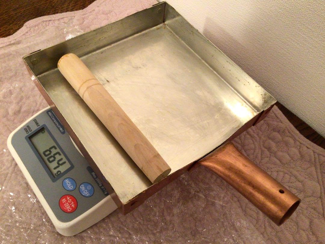 江戸幸勅使川原製作所 特注 プロ業務用 銅玉子焼き器 18cm 未使用品 江戸幸勅使川原製作所 特注 プロ業務用 銅玉子焼き器 18cm 銅玉子