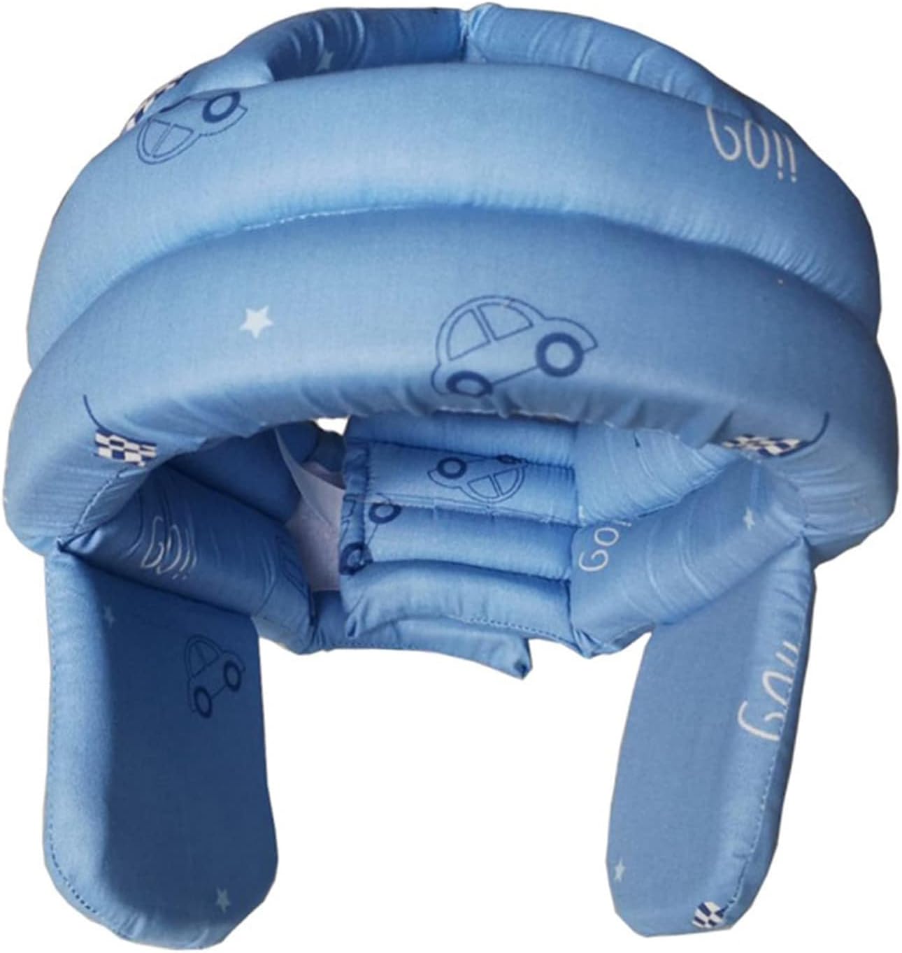 Head Protective Hat Soft Helmet for Epilepsy Seizures Prevent Head Injuries, Full Head Protector Fall Protection Hat Cap Anti-Collision with Ear Protection