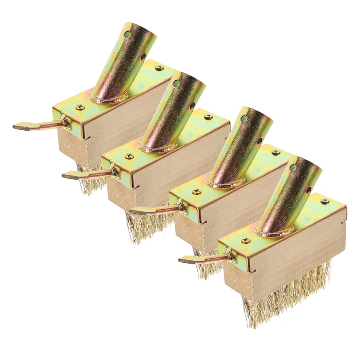 Brosse désherbage lot de 4 pièces YARNOW pour pavés et joints de terrasse
