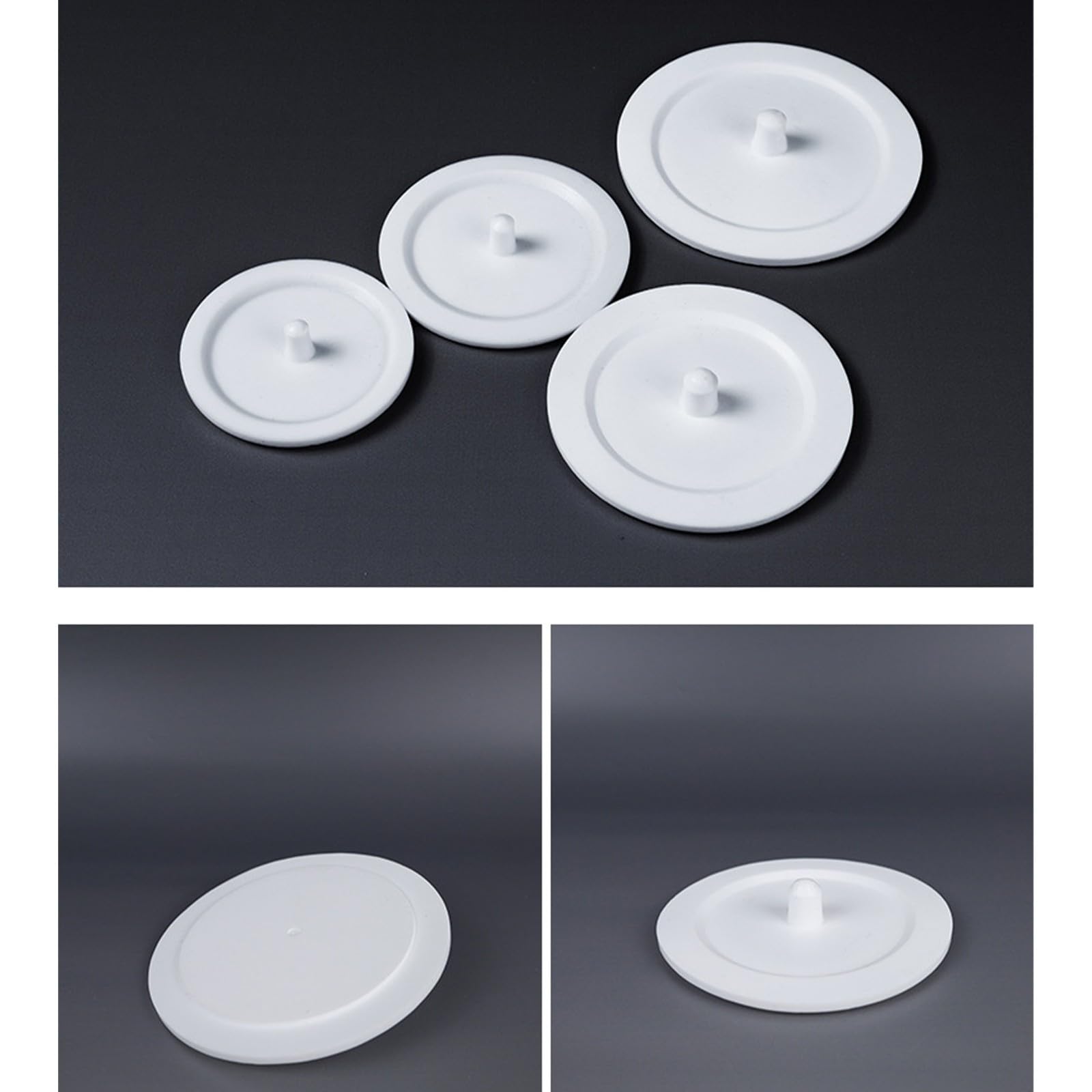 Tazza di misurazione infrangibile in PTFE di grande capacità con coperchio Laboratori scientifici Manipolazione vernice Campionamento Becher