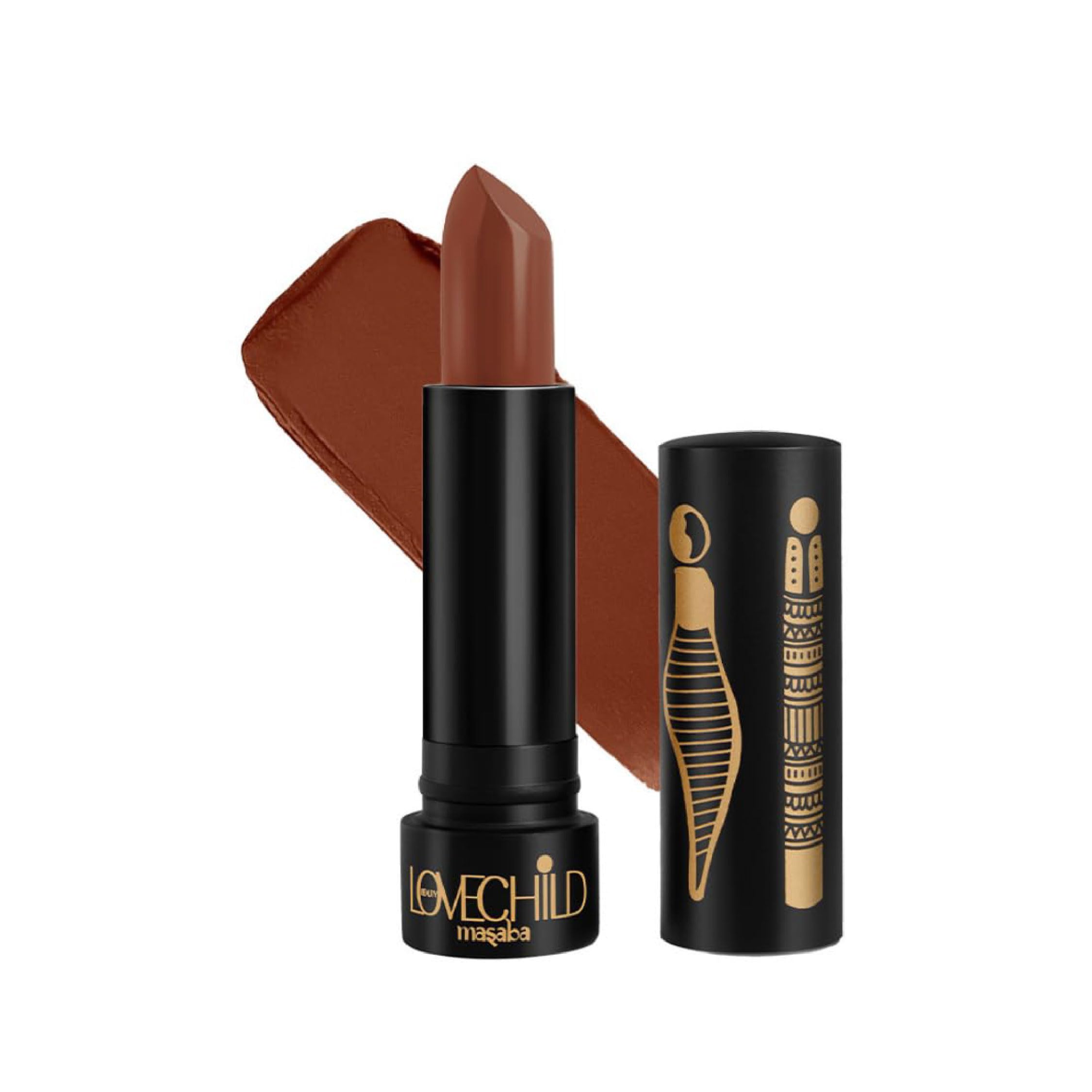 LoveChild Masaba Ultra Matte Deep Brown Lipstick, Long Lasting Upto 6Hrs, Transfer-Proof, Hydrating & Nourishing Nude Bullet Lipsticks For Women, Luxe Latte, 4.5g-image-12