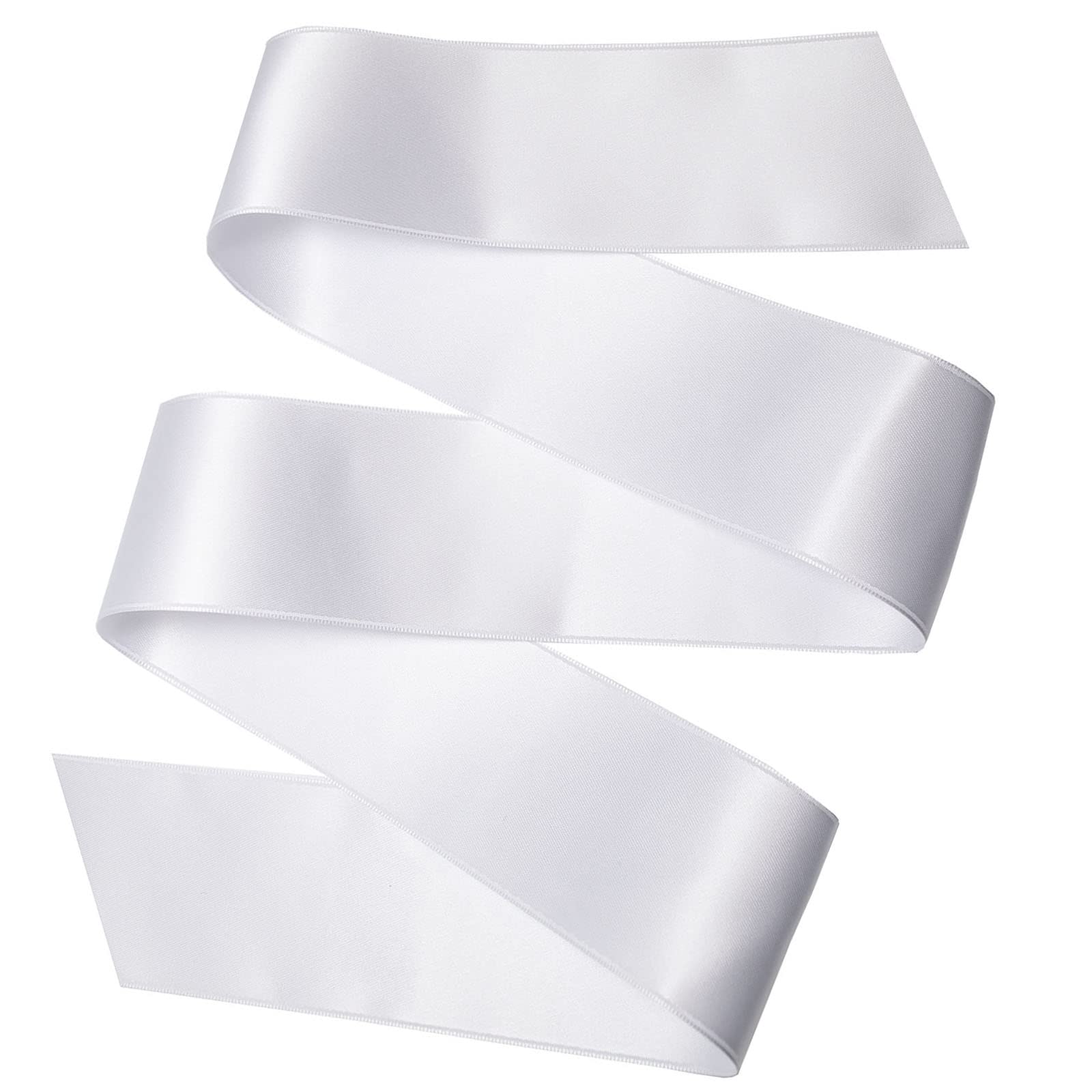 Morex Ribbon DF 03550/10-401 Ruban de satin suisse 5 cm x 9 m Blanc