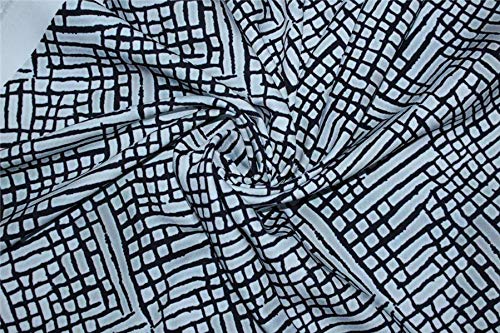 Tissu tricoté abstrait B2#83 pour coudre vos vêtements confortables du quotidien